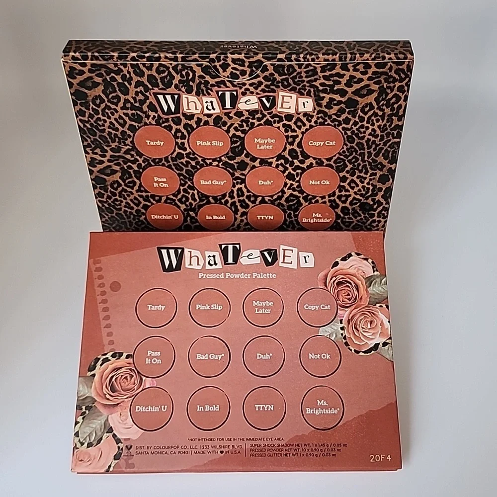 Whatever Pressed Eyeshadow Powder Palette - 2 Shades Broken
